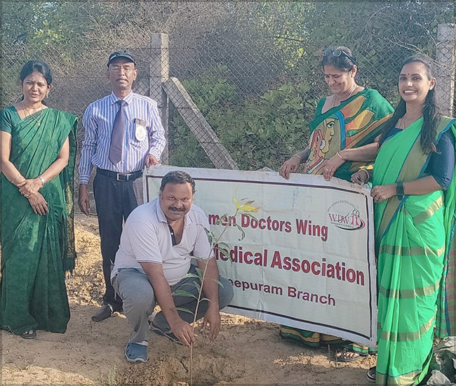 Tree Plantation Trust in Kanchipuram