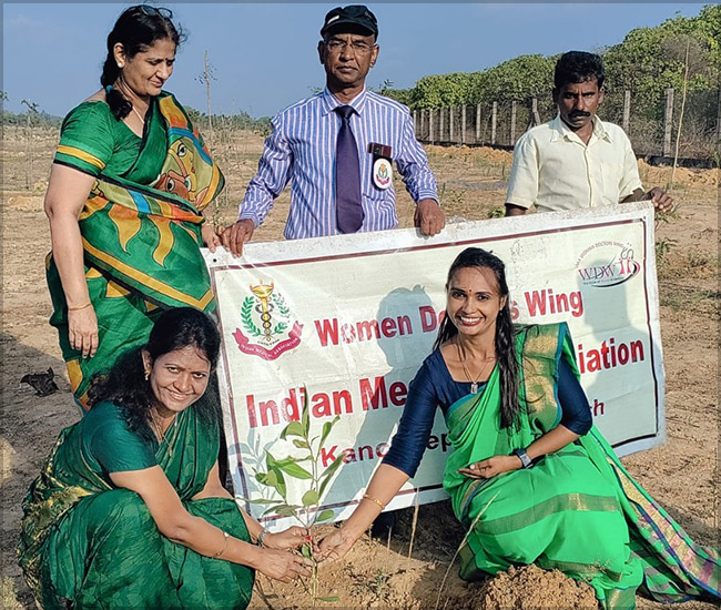 Tree Plantation Trust in Kanchipuram