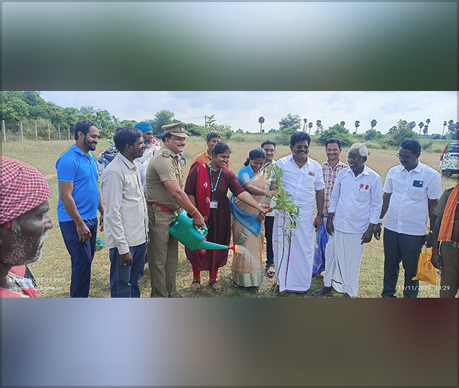 Tree Plantation Trust in Kanchipuram