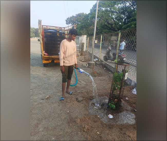 Tree Plantation Trust in Kanchipuram