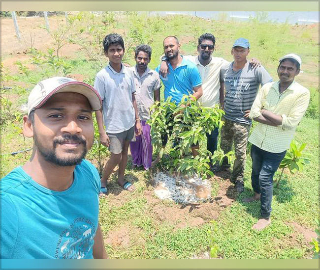 Tree Plantation Trust in Kanchipuram