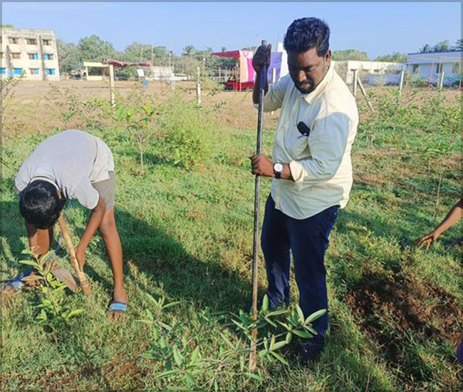 Tree Plantation Trust in Kanchipuram
